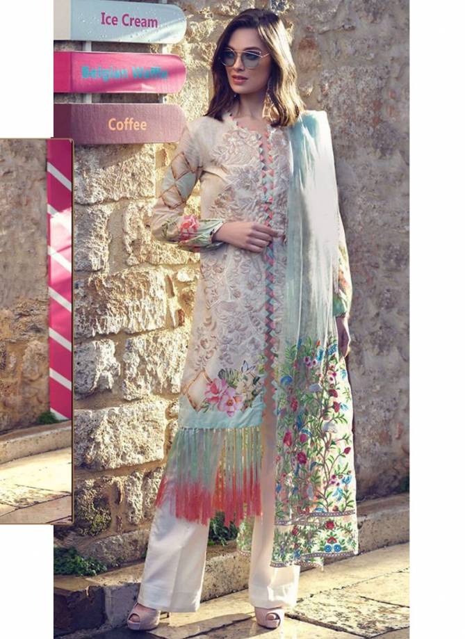 RAMSHA FIRDOUS 2 Fancy Wear Designer Embroidery Pakistani Salwar Suits Collection